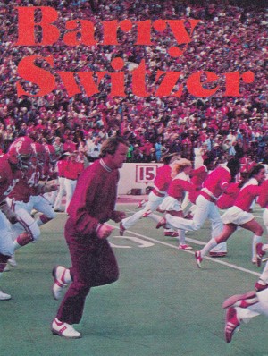 Barry Switzer_Oklahoma Football_Poster_Retro College Football Posters